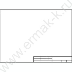 Папка д/черчения А4 10л 180г/м² с/р горизонтальная школьная "Классика" | Фото 2
