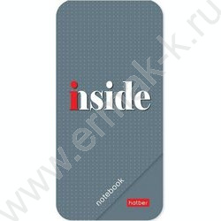 Блокнот  48л А6 "INSIDE" /линейка /фигурная высечка /4вида | Фото 2