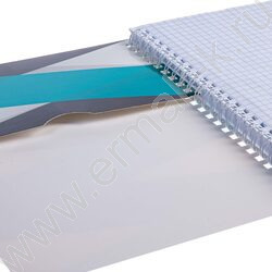 Тетрадь 100л клетка/спираль/карман "WorkBook" /лак/ | Фото 4