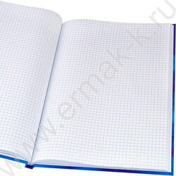 Зап. книжка 120л А4 тв.обл. "Синие переливы" /глянец/ | Фото 3