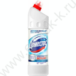 Чистящее средство универсальное Domestos "Эксперт сила 7", "Ультра белый" 1л | Фото 1