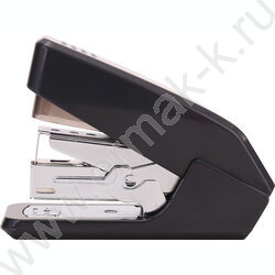 Степлер №24-26/6  30л черный /встроенный антистеплер /вместимость скоб - 50шт. | Фото 2