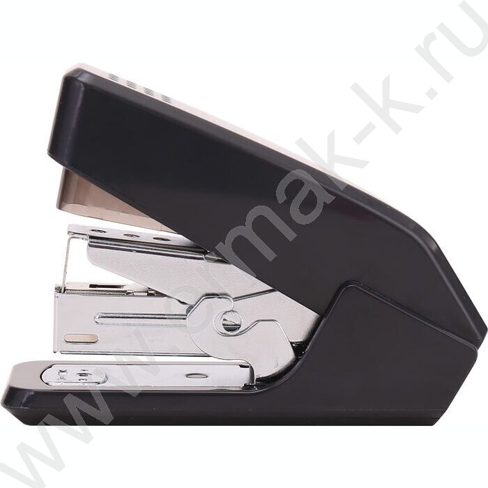 Степлер №24-26/6  30л черный /встроенный антистеплер /вместимость скоб - 50шт. | Фото 2