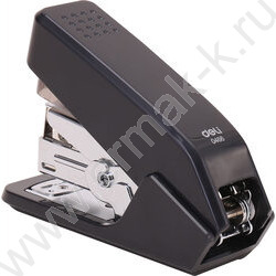 Степлер №24-26/6  30л черный /встроенный антистеплер /вместимость скоб - 50шт. | Фото 3