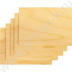 Набор д/творчества Выжигание.Доски для выжигания 5 шт "Без рисунка. Для собственных идей" | Фото 5