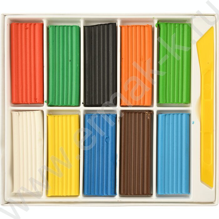 Пластилин  10цв 150г Каляка-Маляка+стек д/творчества | Фото 5