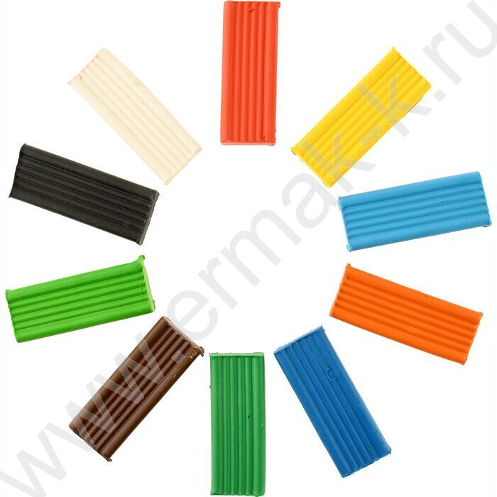 Пластилин  10цв 150г Каляка-Маляка+стек д/творчества | Фото 8