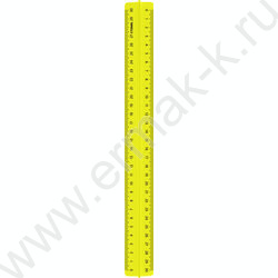 Линейка пл 30см с держателем флюор прозр. | Фото 6