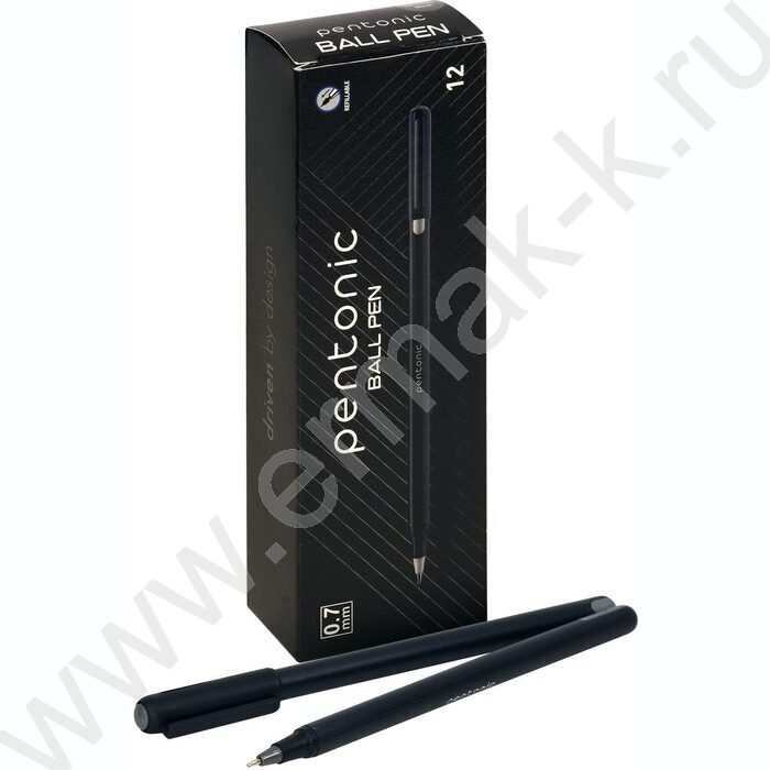 Ручка шар Pentonic черная 0,7мм | Фото 5