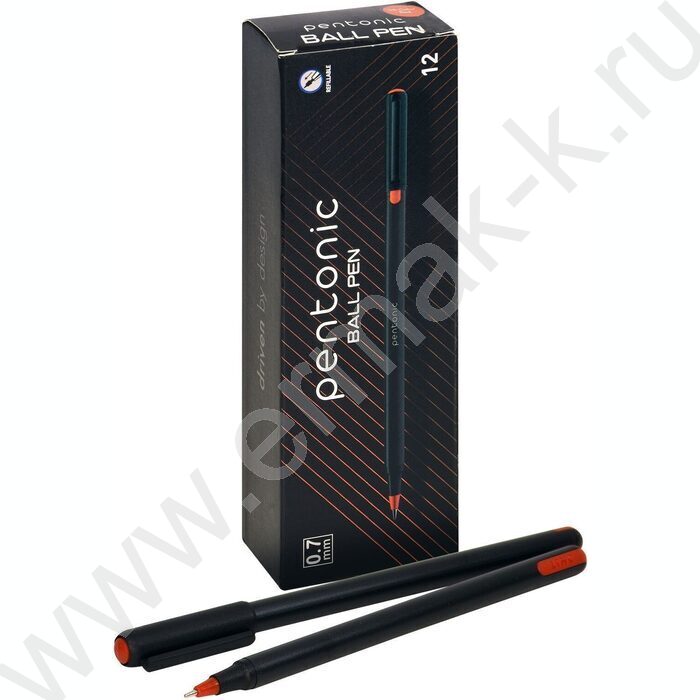 Ручка шар Pentonic красная 0,7мм | Фото 6