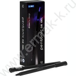 Ручка гелевая черная 0,6мм Pentonic   | Фото 5