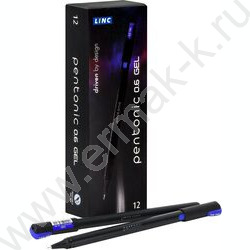 Ручка гелевая синяя 0,6мм Pentonic   | Фото 6