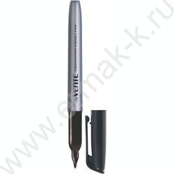 Маркер перм. /черный/ 1мм круг | Фото 1