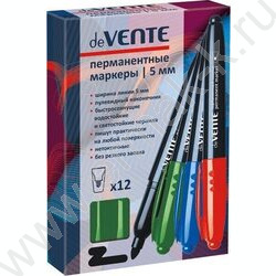 Маркер перм. /зеленый/ 5мм круг | Фото 3