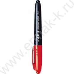 Маркер перм. /красный/ 5мм круг | Фото 2