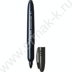 Маркер перм. /черный/ 5мм круг | Фото 1