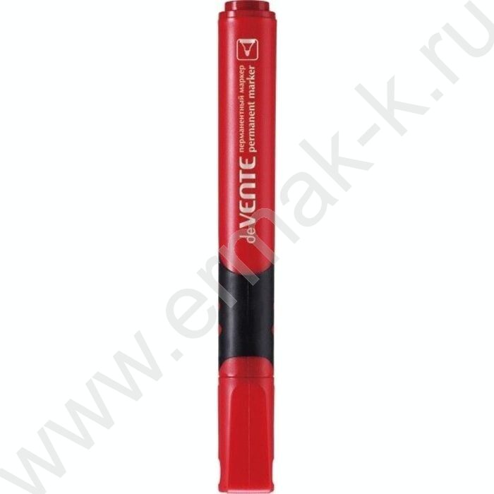 Маркер перм. /красный/ 4мм круг | Фото 1