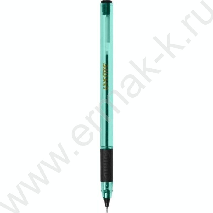 Ручка шар Triolino Pastel синяя 0,7мм /игла, трехгран. корпус - ассорти, резин. держатель | Фото 2