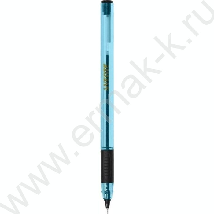 Ручка шар Triolino Pastel синяя 0,7мм /игла, трехгран. корпус - ассорти, резин. держатель | Фото 3