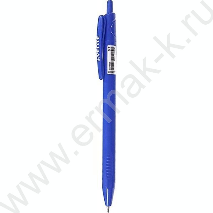 Ручка шар Triolino Office синяя 0,7мм /игла, трехгран. темно-синий корпус, ультра гладкое письмо | Фото 2