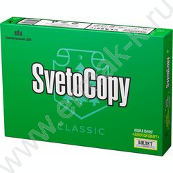 Бумага А4 "SVETOCOPY" 500л 80г/мкв 95%бел | Фото 1
