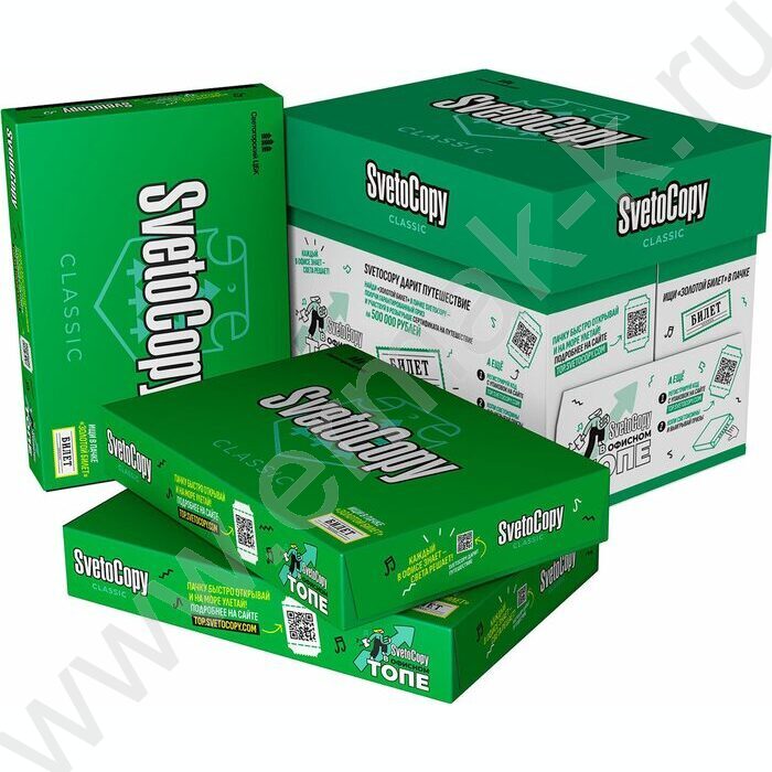 Бумага А4 "SVETOCOPY" 500л 80г/мкв 95%бел | Фото 6