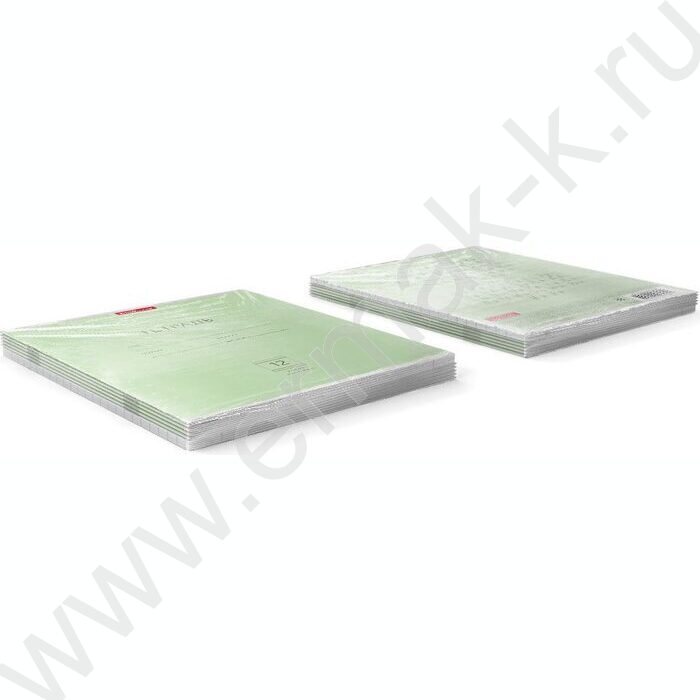 Тетрадь  12л линейка узкая "Классика" зеленый | Фото 3