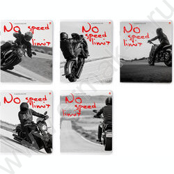 Тетрадь  48л клетка "Мото.Контрасты" ассорти | Фото 1