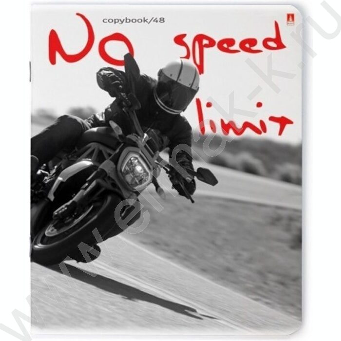 Тетрадь  48л клетка "Мото.Контрасты" ассорти | Фото 2