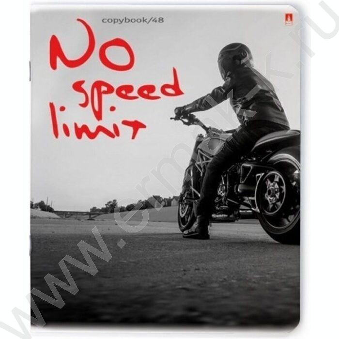 Тетрадь  48л клетка "Мото.Контрасты" ассорти | Фото 4