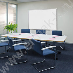 Доска магнитно-маркерная 100*150см, алюм.рамка /лаковое покрытие | Фото 9