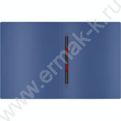 Папка с бок.пруж.скоросшивателем Matt Classic синий | Фото 2