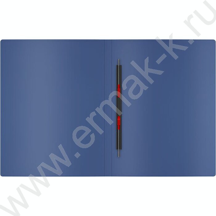 Папка с бок.пруж.скоросшивателем Matt Classic синий | Фото 2