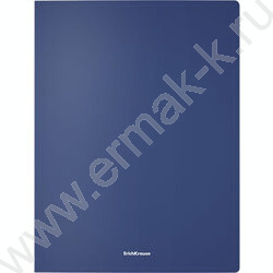Папка с бок.пруж.скоросшивателем Matt Classic синий | Фото 3