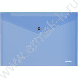 Папка-конверт на кнопке А4 Glossy Vivid полупрозрач. /ассорти | Фото 5