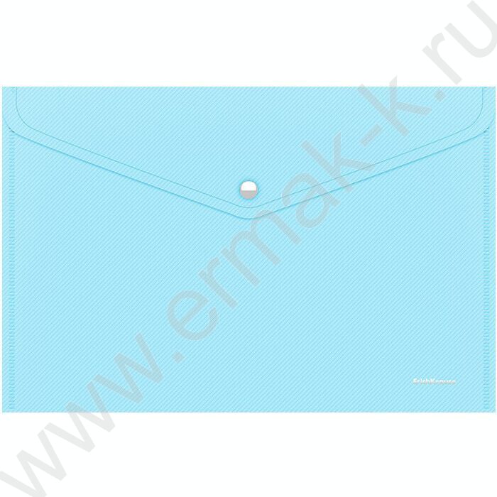 Папка-конверт на кнопке А4 Diagonal Pastel непрозрач. ассорти | Фото 4