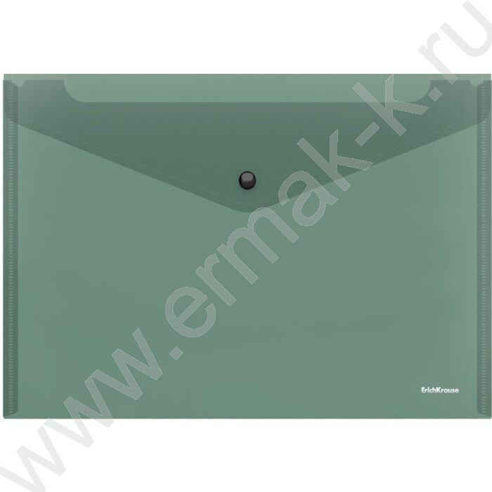 Папка-конверт на кнопке А4 Glossy Classic полупрозрач. /ассорти | Фото 2