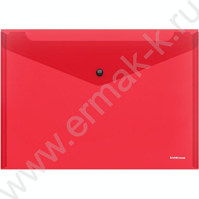 Папка-конверт на кнопке А4 Glossy Classic полупрозрач. /ассорти | Фото 5