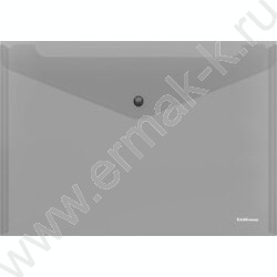 Папка-конверт на кнопке B5 Glossy Classic полупрозрач. /ассорти | Фото 3