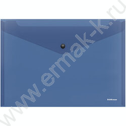 Папка-конверт на кнопке B5 Glossy Classic полупрозрач. /ассорти | Фото 4