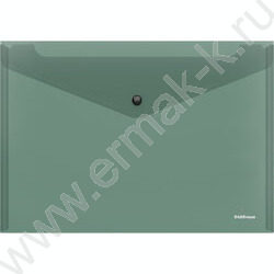 Папка-конверт на кнопке B5 Glossy Classic полупрозрач. /ассорти | Фото 5