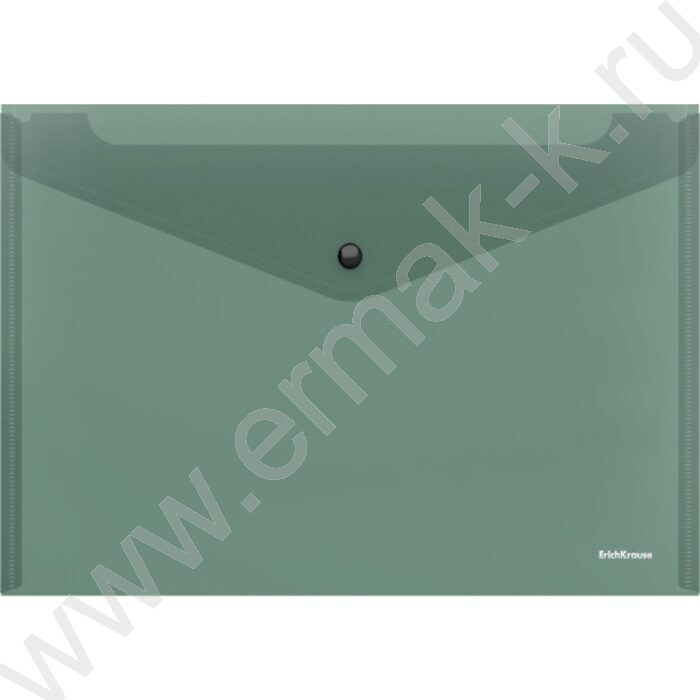 Папка-конверт на кнопке B5 Glossy Classic полупрозрач. /ассорти | Фото 5