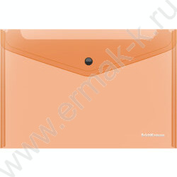 Папка-конверт на кнопке B5 Glossy Neon полупрозрач. /ассорти | Фото 3
