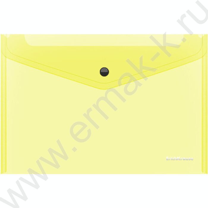 Папка-конверт на кнопке B5 Glossy Neon полупрозрач. /ассорти | Фото 5