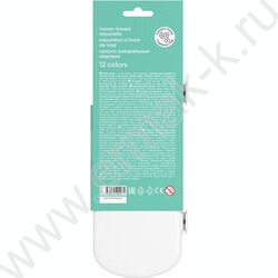 Акварель медовая 12цв  Baby б/кисточки /европодвес | Фото 4