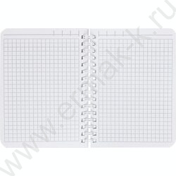 Зап. книжка  80л А6 спираль /глянц.лам. /перфорация "NEWtone PASTEL Лаванда" | Фото 2