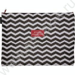 Папка д/тетрадей A4 33x24см "Stylish collection" искусств. кожа, на молнии | Фото 1